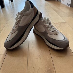Madewell Kickoff Trainer Sneakers in (Re)sourced Canvas and Suede US8.5 men